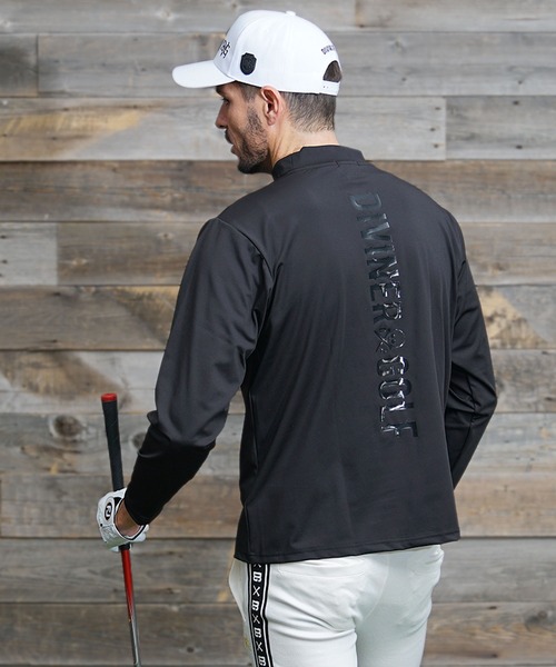 ⭐️専用　TNRCN メンズ　ゴルフ　長袖シャツ モックネック　サイズL DIVINER GOLF（ディバイナー ゴルフ） ゴルフ 「DIVINER GOLF」無地