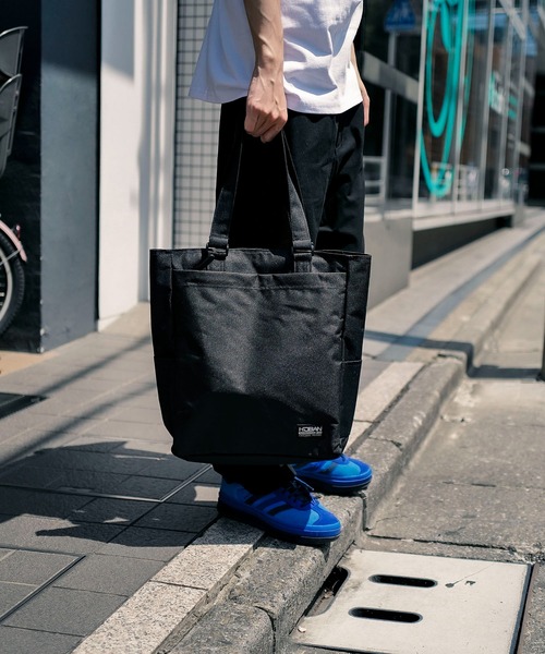 UNIT（NIXON） トートバッグ 「NEVEREND/ネバーエンド」縦型