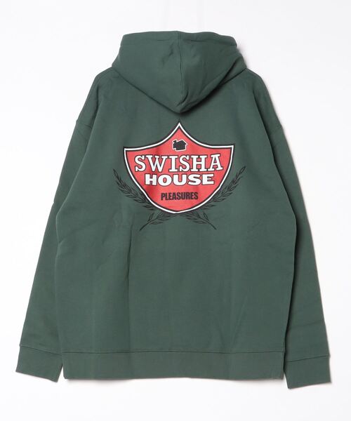 【PLEASURES】プレジャーズ Swisha Hoodie PLEASURES パーカー PLEASURES/プレジャーズ SWISHA HOODIE