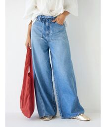 ジーンズ デニム デニムパンツ ウエストベルトデザインデニム レディース｜ZOZOTOWN Yahoo!店