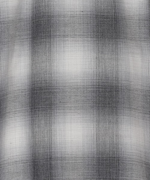 FUSE（フューズ） シャツ オンブレーチェックヴィンテージ調シャツ