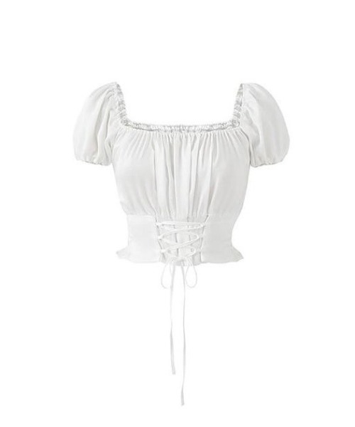 ブラウス シャツ 「NOTYOURROSE」Corset crop blouse レディース NOT YOUR ROSE ブラウス シャツ 「NOTYOURROSE」Corset crop