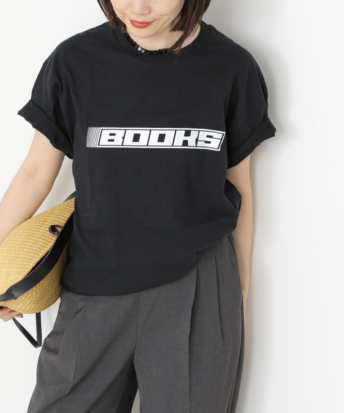 tシャツ 「Pacific BOOKS 」Nascar BLACK t-shirts：Tシャツ レディース