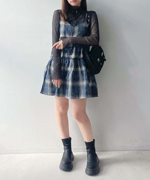 AS KNOW AS（アズノゥアズ） チュニック ○アソート柄 ティアード