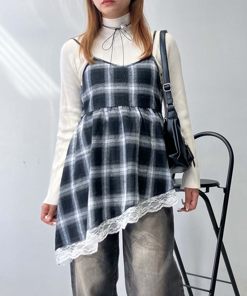 AS KNOW AS（アズノゥアズ） チュニック ○アソート柄 ティアード