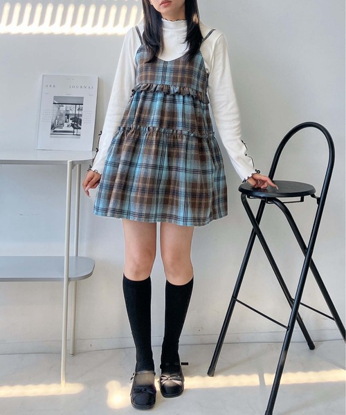 AS KNOW AS（アズノゥアズ） チュニック ○アソート柄 ティアード