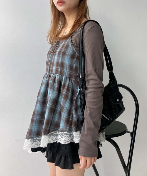 AS KNOW AS（アズノゥアズ） チュニック ○アソート柄 ティアード