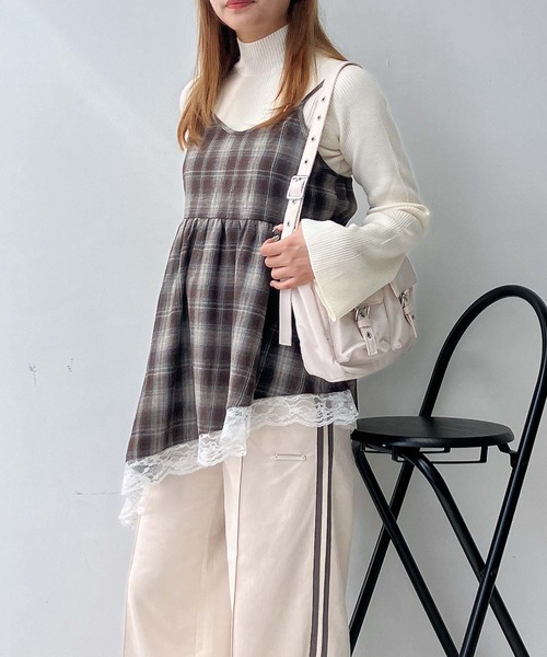 AS KNOW AS（アズノゥアズ） チュニック ○アソート柄 ティアード