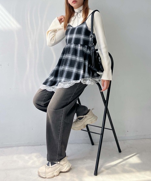 AS KNOW AS（アズノゥアズ） チュニック ○アソート柄 ティアード