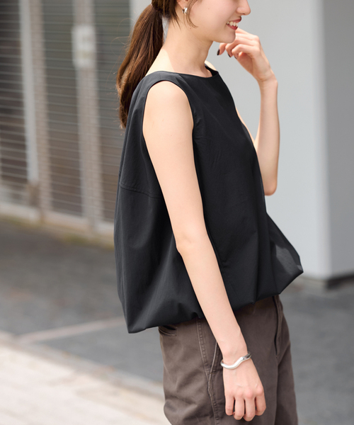 FRAMeWORK ブラウス シャツ ノースリフォルムブラウス