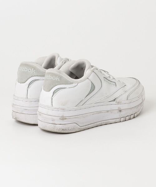 「Reebok」 ローカットスニーカー 24.5cm ホワイト レディース