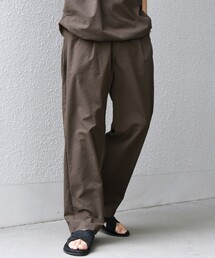 パンツ SHIPS any:「撥水/軽量/ストレッチ」SOLOTEX(R) シアサッカー セミワイド イージーパンツ(セットアップ対応)25SS｜ZOZOTOWN Yahoo!店