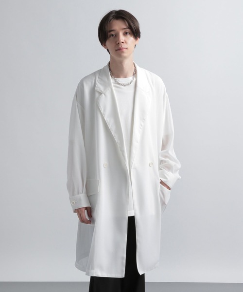 HARE（ハレ） チェスターコート FREE オフホワイト メンズ : ZOZOTOWN