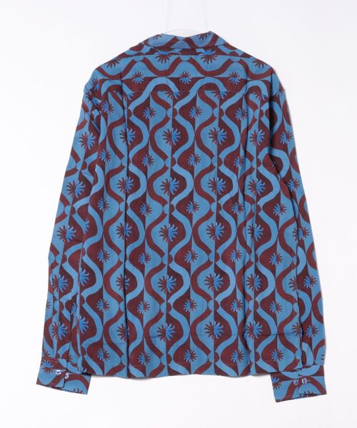Desigual(デシグアル) シャツ ジオメトリックプリント長袖シャツ Desigual(デシグアル) シャツ ジオメトリックプリント長袖シャツ