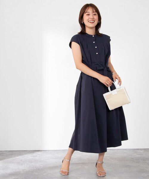 NOLLEY'S Sophi 「NOLLEY'S Sophi」 半袖ワンピース 36 カーキ