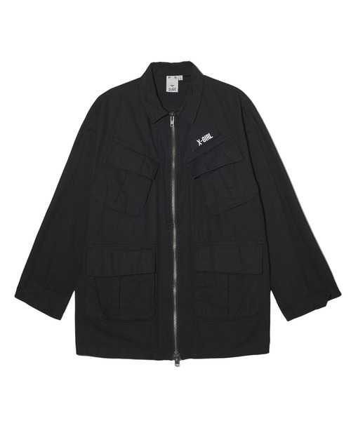 X-girl 「X-girl」 ジップアップブルゾン M ブラック レディース