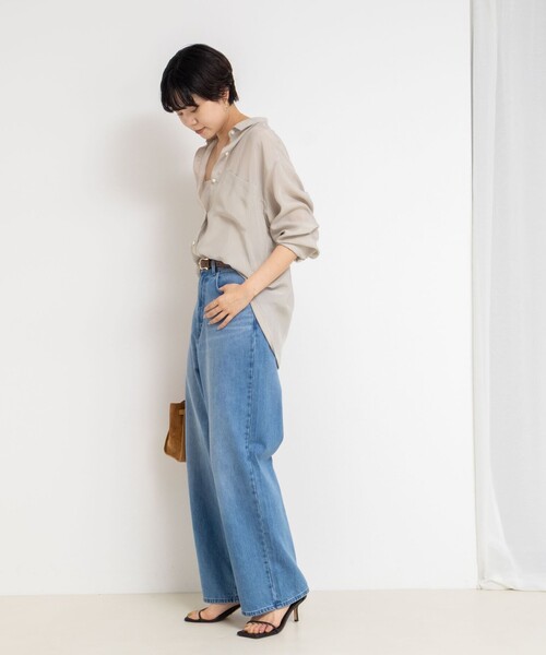 NOLLEY'S ブラウス シャツ 「セットアップ対応」ウォッシャブル