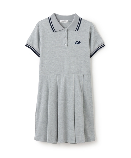 LOVETOXIC ワンピース カノコポロワンピース キッズ 子供服 女の子