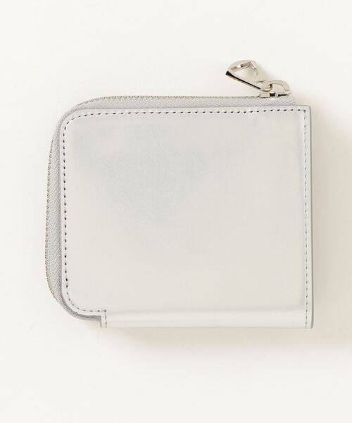 ITTI シルバー 二つ折り財布 箱付き コンパクト ITTI シルバー 二つ折り財布 箱付き コンパクト 小さい財布 本革 BOX型