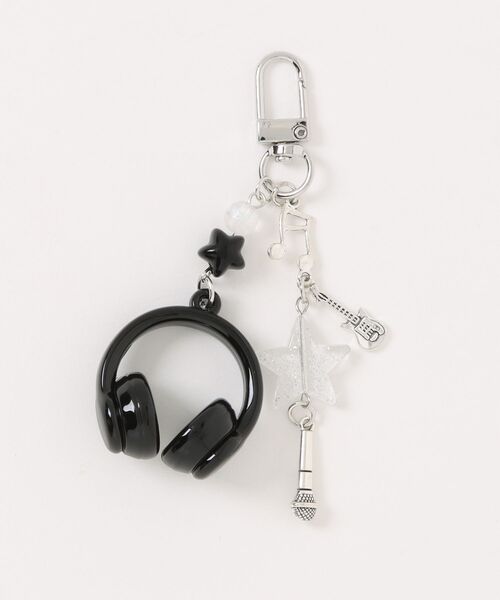 キーホルダー 「 ammy. / エイミードット 」 ヘッドホン ミュージック