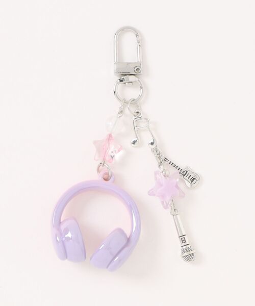 キーホルダー 「 ammy. / エイミードット 」 ヘッドホン ミュージック