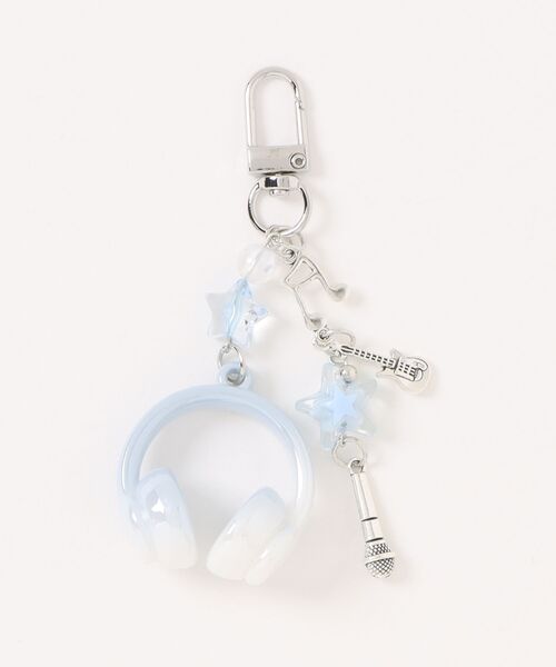 キーホルダー 「 ammy. / エイミードット 」 ヘッドホン ミュージック キーホルダー 「 ammy. / エイミードット 」 ヘッドホン ミュージック