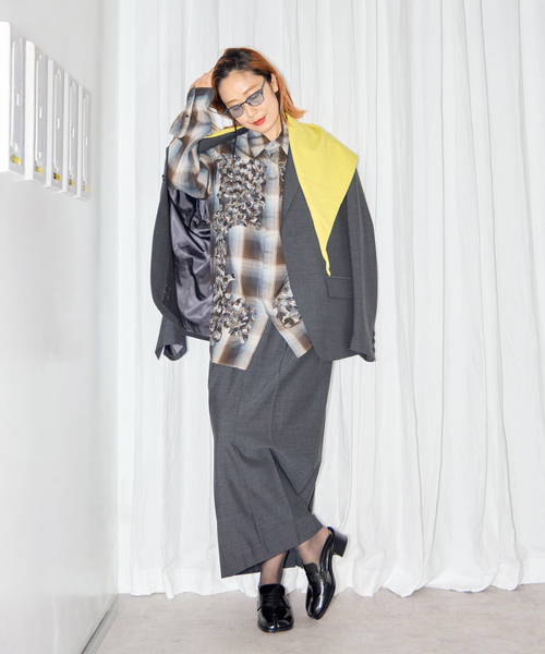 【新品未使用タグ付き】シティショップ　SLACKS LIKE スカート CITYSHOP（シティショップ） スカート 「追加2」SLACKS LIKE スカート