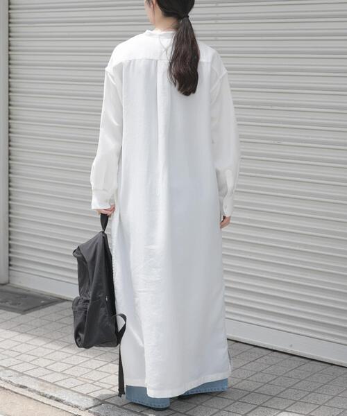 FORK&SPOON（フォークアンドスプーン） ワンピース バンドカラーダブル