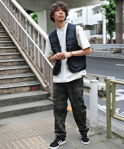 「８(eight)」 ベスト LARGE チャコールグレー メンズ_画像7