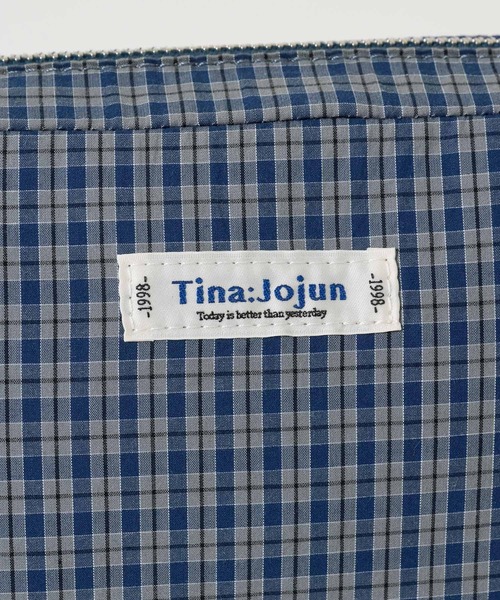 TINA：JOJUN（ティーナジョジュン） ハンドバッグ チェック 