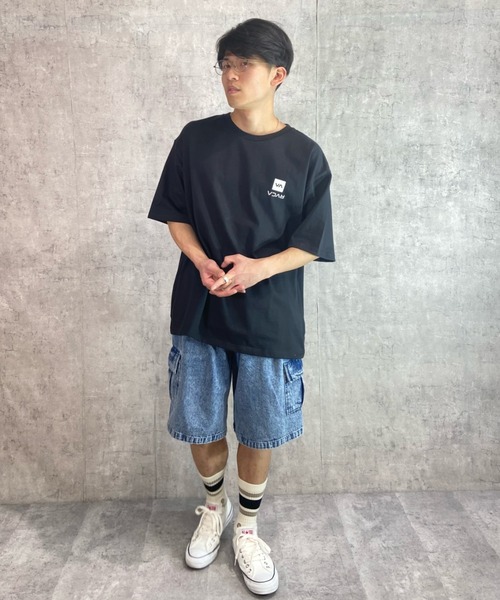 「RVCA」 半袖Tシャツ L ブラウン メンズ_画像8