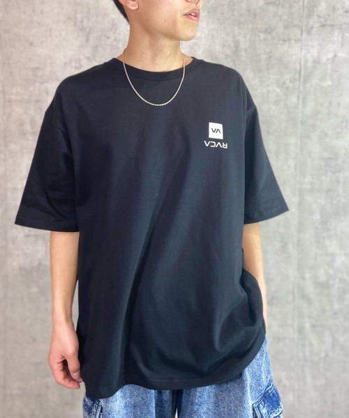 「RVCA」 半袖Tシャツ L ブラウン メンズ_画像9
