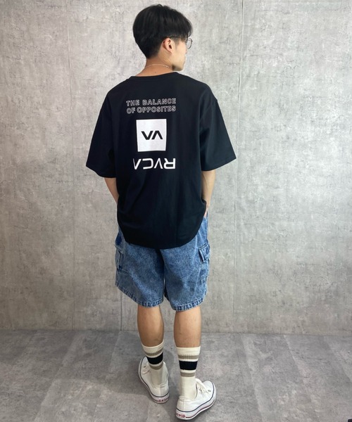 「RVCA」 半袖Tシャツ L ブラウン メンズ_画像10