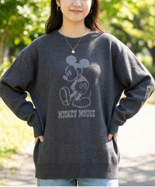MICKEY MOUSE（ミッキーマウス） ニット セーター 「DISNEY/ディズニー