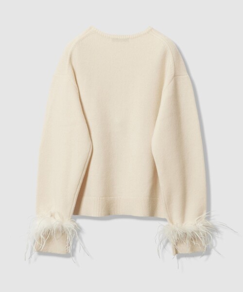 ANAYI（アナイ） ニット セーター フェザーバングル プルオーバー
