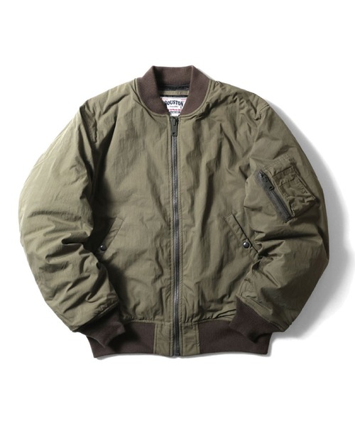 HOUSTON（ヒューストン） ma1 ma-1 HOUSTON ライトMA-1 メンズ