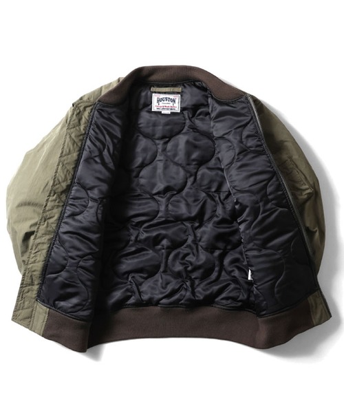 HOUSTON（ヒューストン） ma1 ma-1 HOUSTON ライトMA-1 メンズ