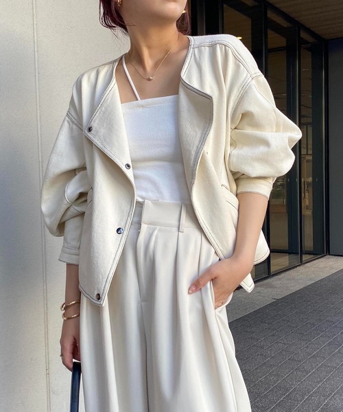 CAPRICIEUX LE'MAGE（カプリシューレマージュ） デニムジャケット FREE