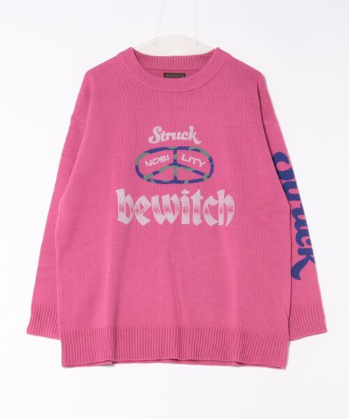 MARKEY'S（マーキーズ） ニット セーター クルーネックプリント