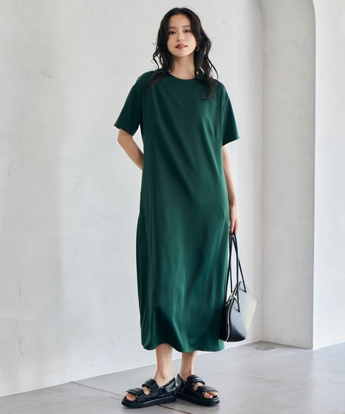 「BARNYARDSTORM」 半袖ワンピース FREE ブラック レディース_画像2