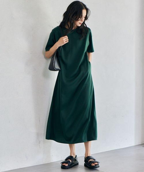 「BARNYARDSTORM」 半袖ワンピース FREE ブラック レディース_画像4