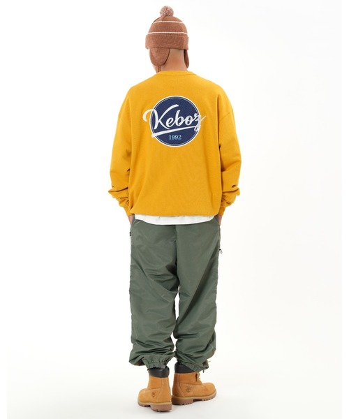 KEBOZ（ケボズ） トレーナー スウェット BB SWEAT CREWNECK メンズ