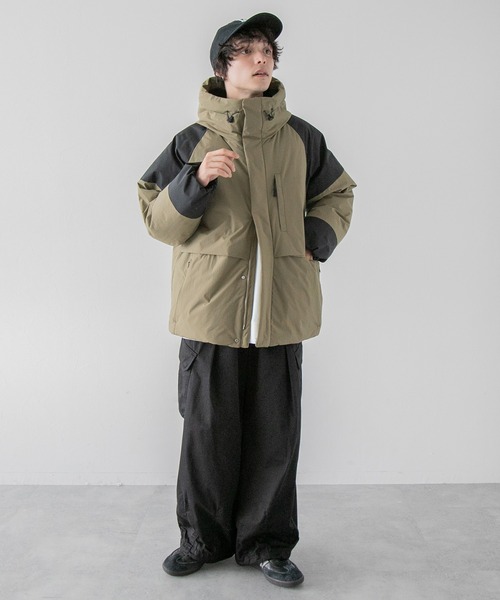 「RAGEBLUE」 マウンテンパーカー MEDIUM ブラック メンズ_画像7