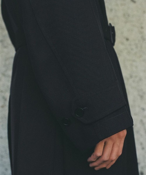 LIDnM（リドム） ステンカラーコート コート T/W KERSEY BALMACAAN