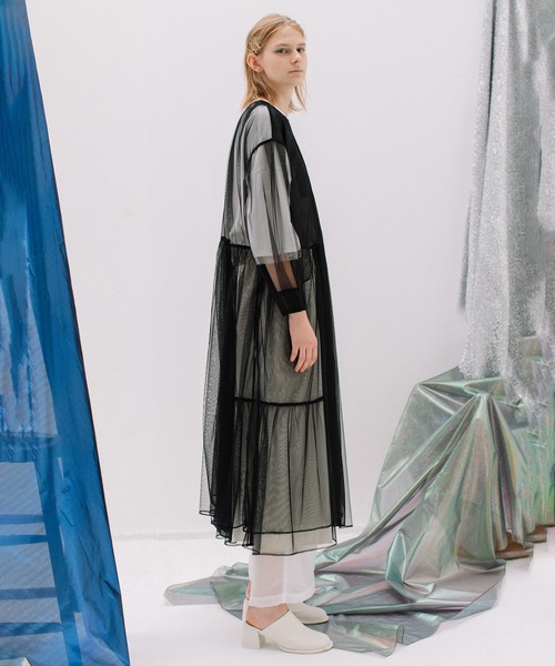 AULA AILA（アウラ アイラ） コンビワンピース 0 ライトブルー