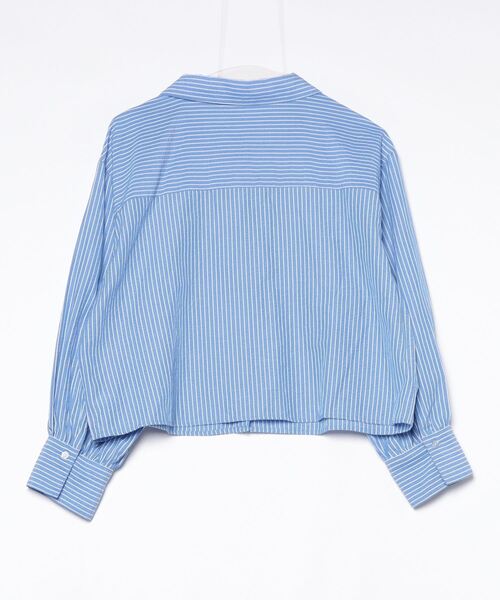 「archives」 長袖シャツ M ブルー レディース_画像2