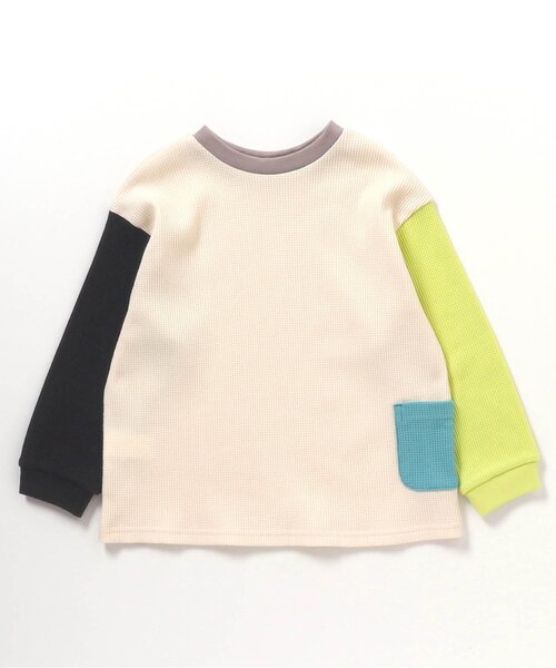 BREEZE（ブリーズ） tシャツ 「26春」DAISUKIワッフルロンT キッズ