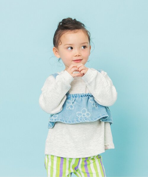 BREEZE（ブリーズ） tシャツ 「26春」DAISUKIワッフルロンT キッズ