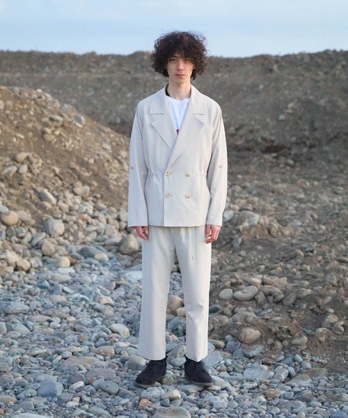 「Iroquois」 イージーパンツ 2 グリーン メンズ_画像4