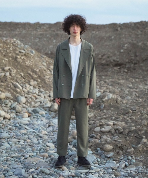 「Iroquois」 イージーパンツ 2 グリーン メンズ_画像9